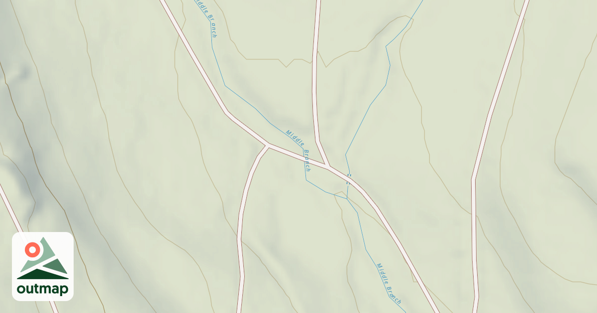 Map of Whiskey Springs Trails