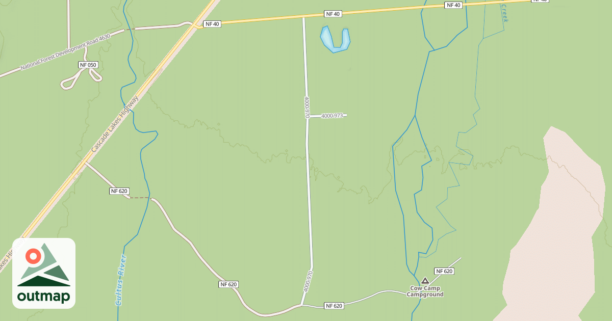Map of COW CAMP C.G
