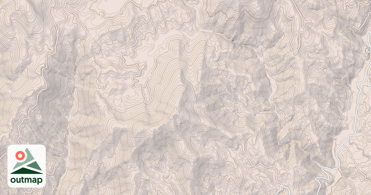 Map of Clear Creek Summit