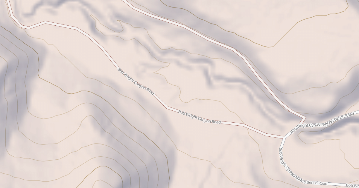 Map preview of BOB WRIGHT CANYON