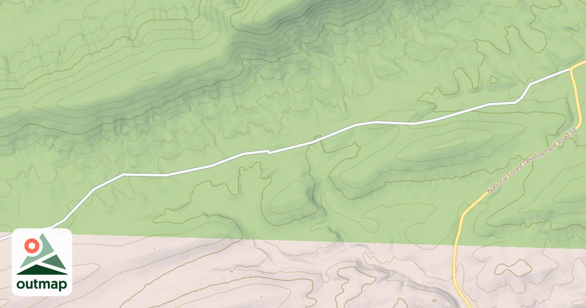 Map of BEAR DEN MT