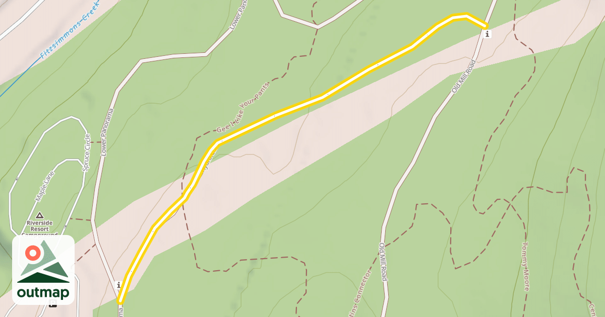 Map of Hydro Cut