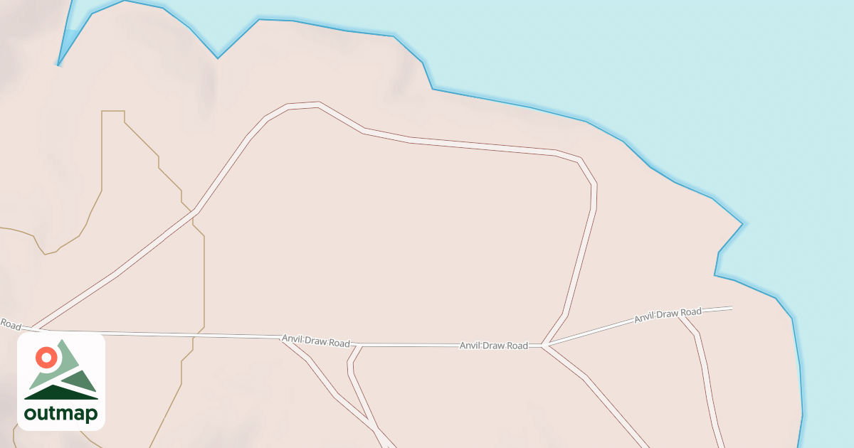 Map of ANVIL DRAW SPUR F