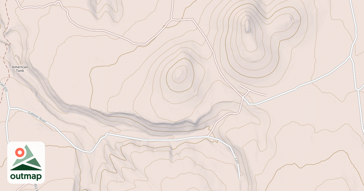 Map of USFS Motor Vehicle Use Map Roads {24939CB8-4200-4E53-A9D8-D4C790C6B095}