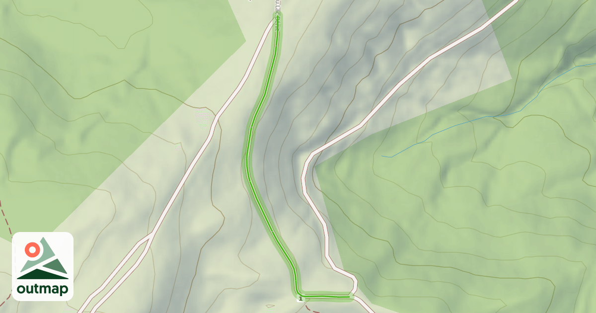Map of Chemin rural du Lac Bénit