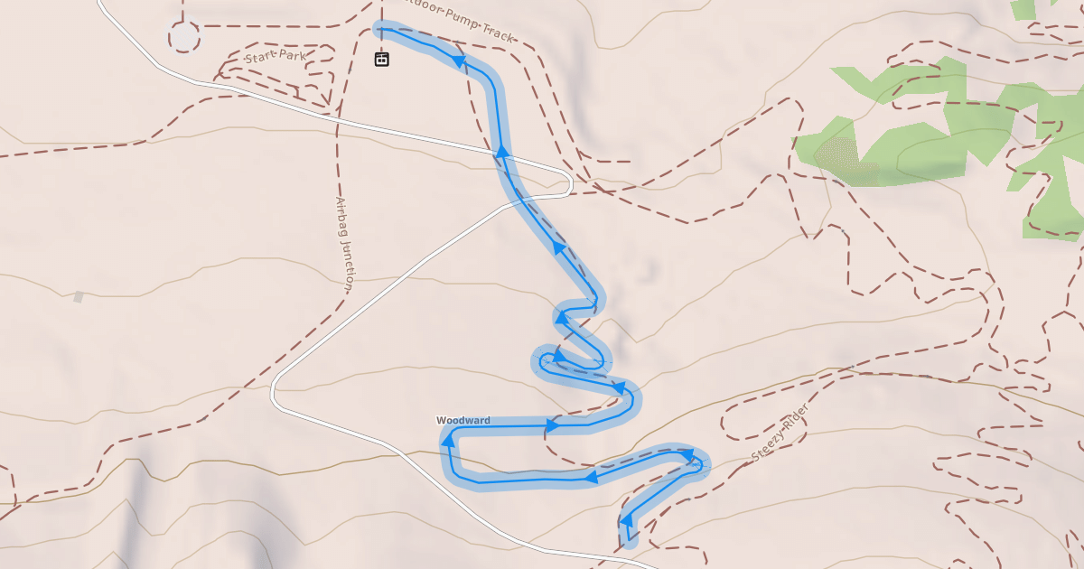 Map preview of Lower Parley's Way