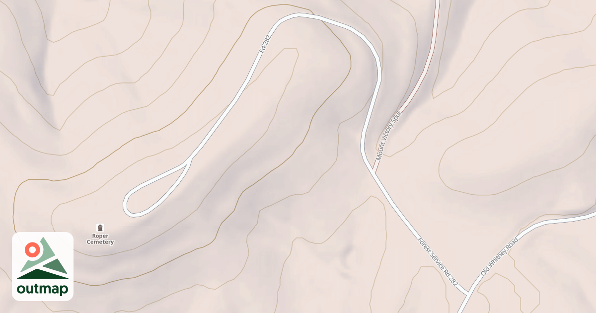 Map of MT VICTORY