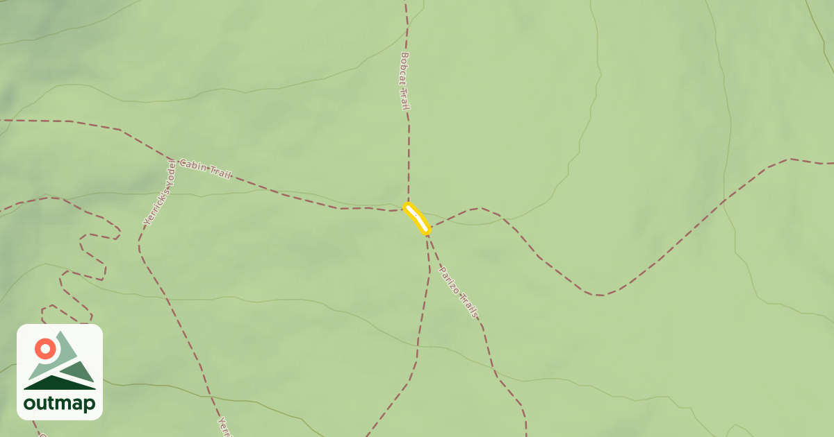 Map of Cabin Trail