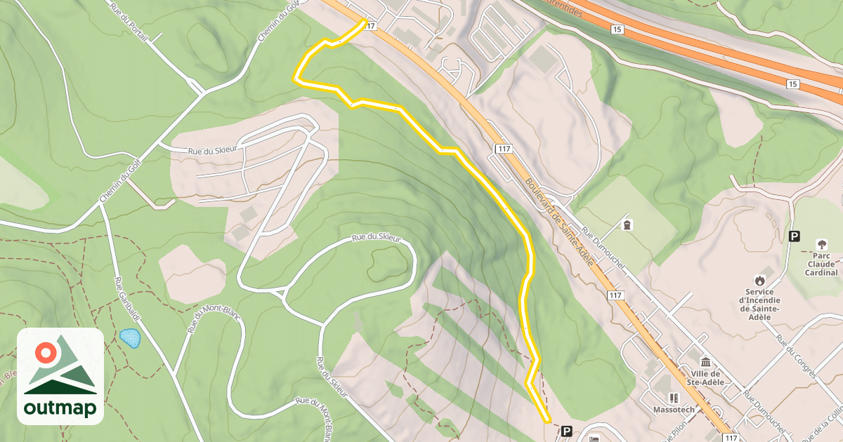 Map of Adéloise-Est