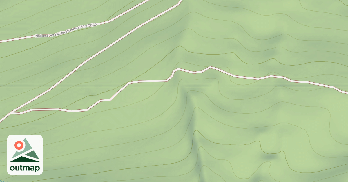 Map of CLIFF CREEK E