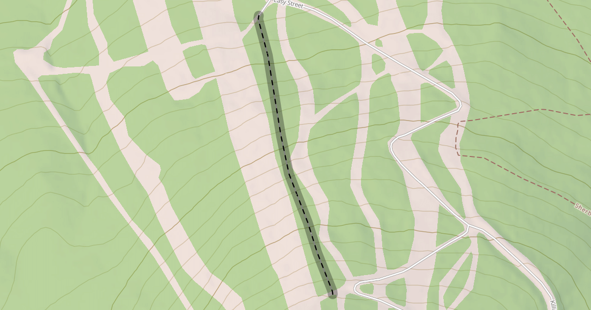 Map preview of Upper Pike Glade