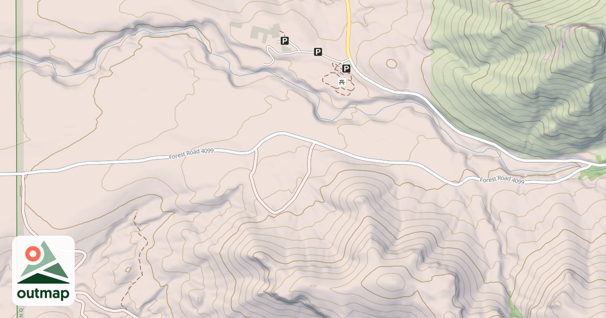 Map of MONTOSA CORRAL