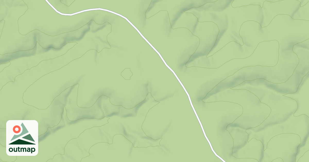 Map of PITTS HOLLOW SPUR A