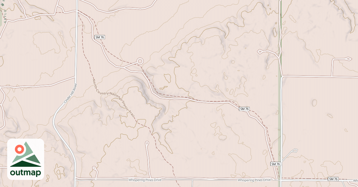 Map of Lp4;lp76