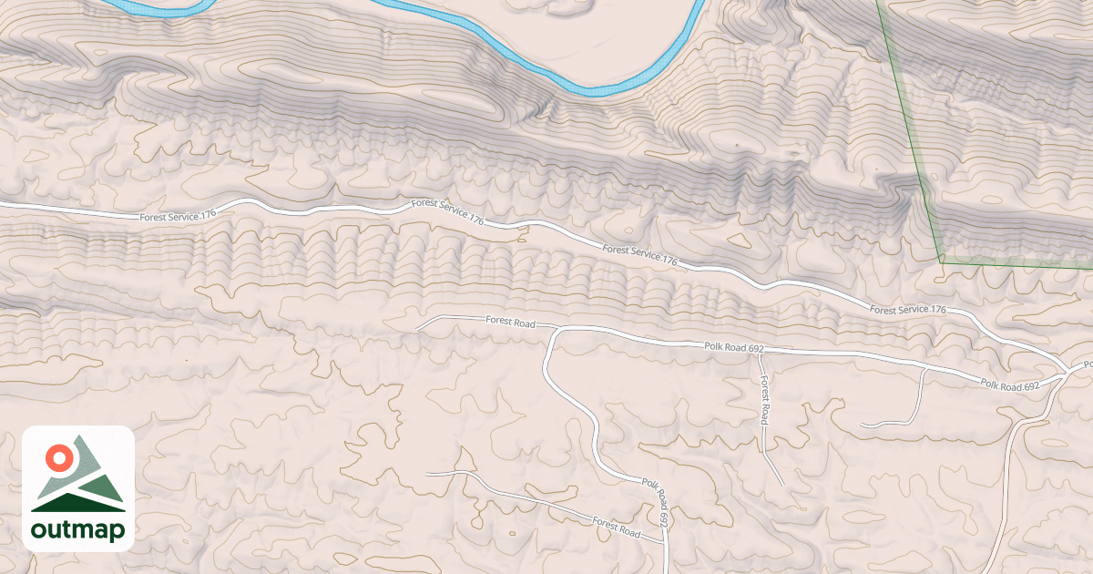 Map of COSSATOT