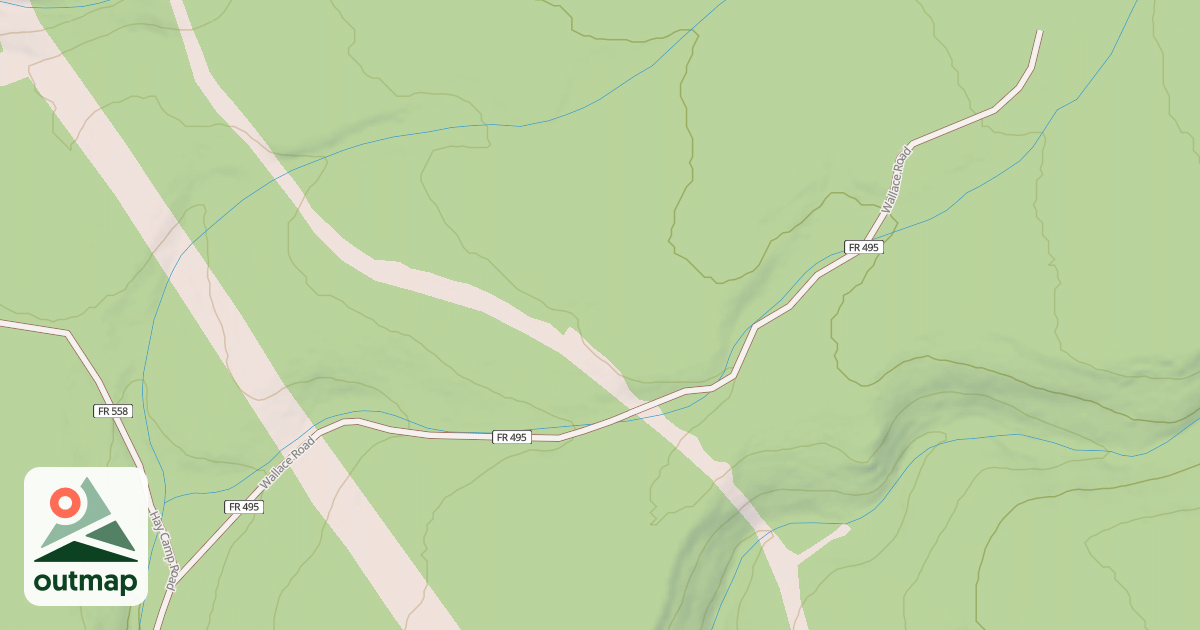 Map of WALLACE