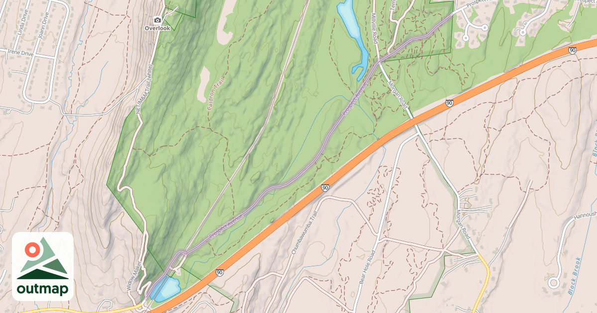 Map of Prospect Avenue