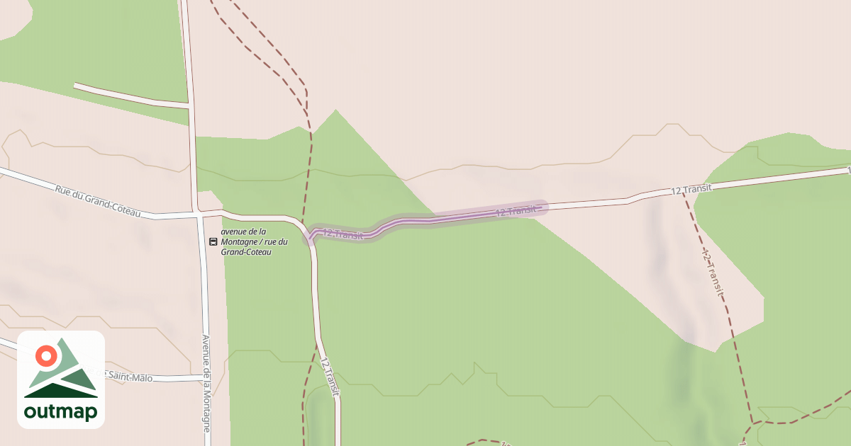 Map of 12 Transit