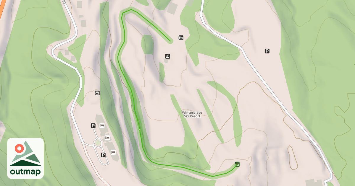 Map of Country Roads