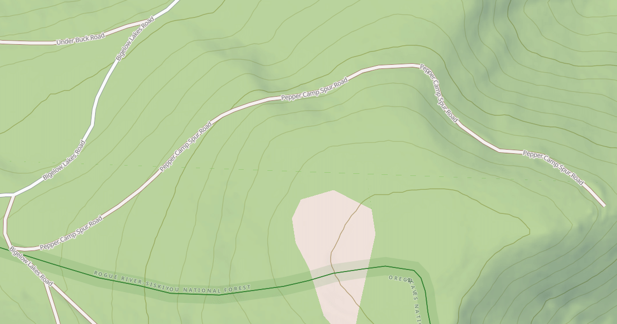 Map preview of PEPPER CAMP SPUR