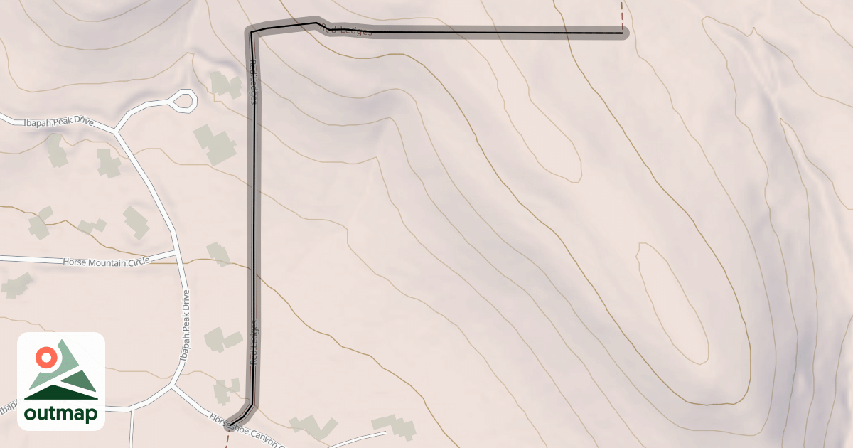 Map of Red Ledges
