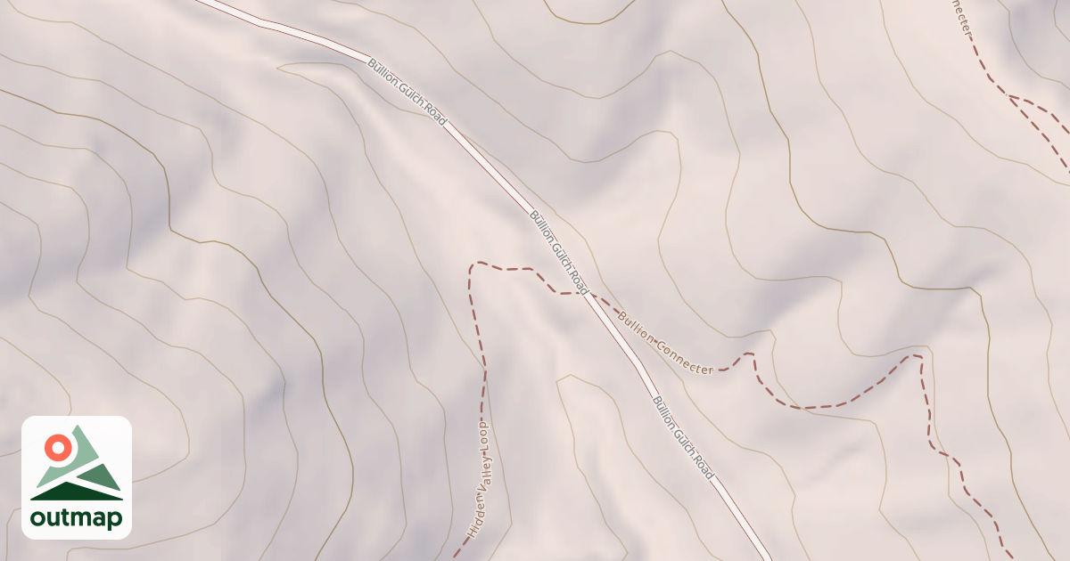Map of Hidden Valley