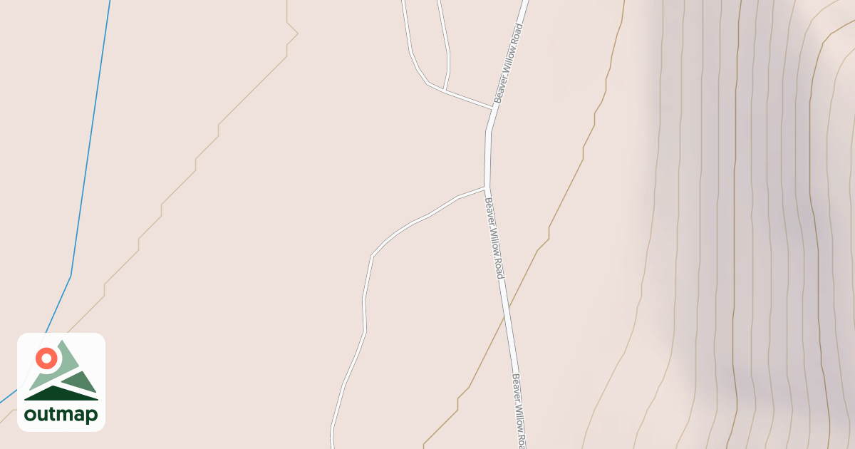 Map of GIBSON DAM INTERPRETIVE