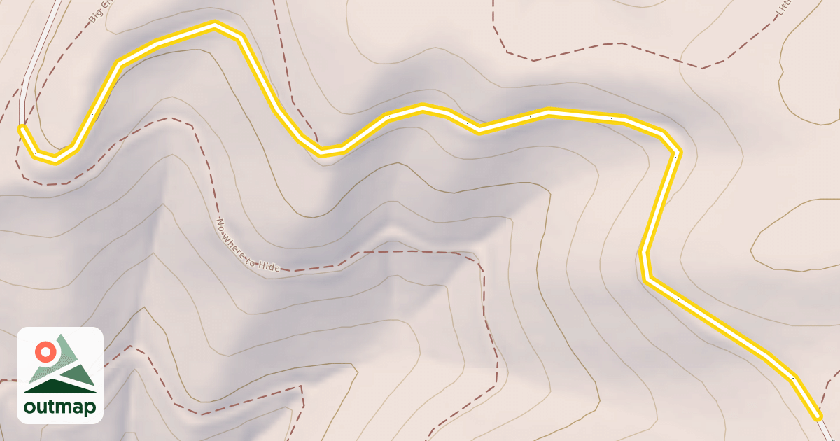 Map of Purteman Gulch Road