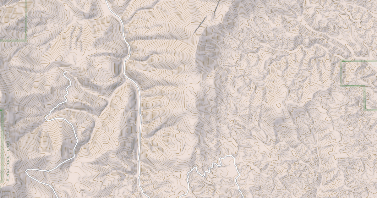 Map preview of SAND-MOOSE RIDGE