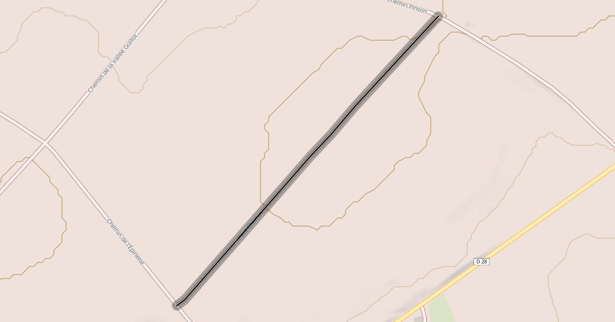 Map preview of Petit Chemin