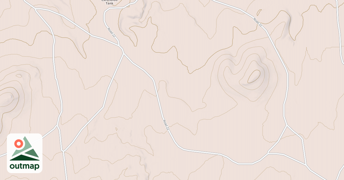 Map of USFS National Forest System Roads {46EDF442-0B3B-475C-ABF9-AB7DCD587201}