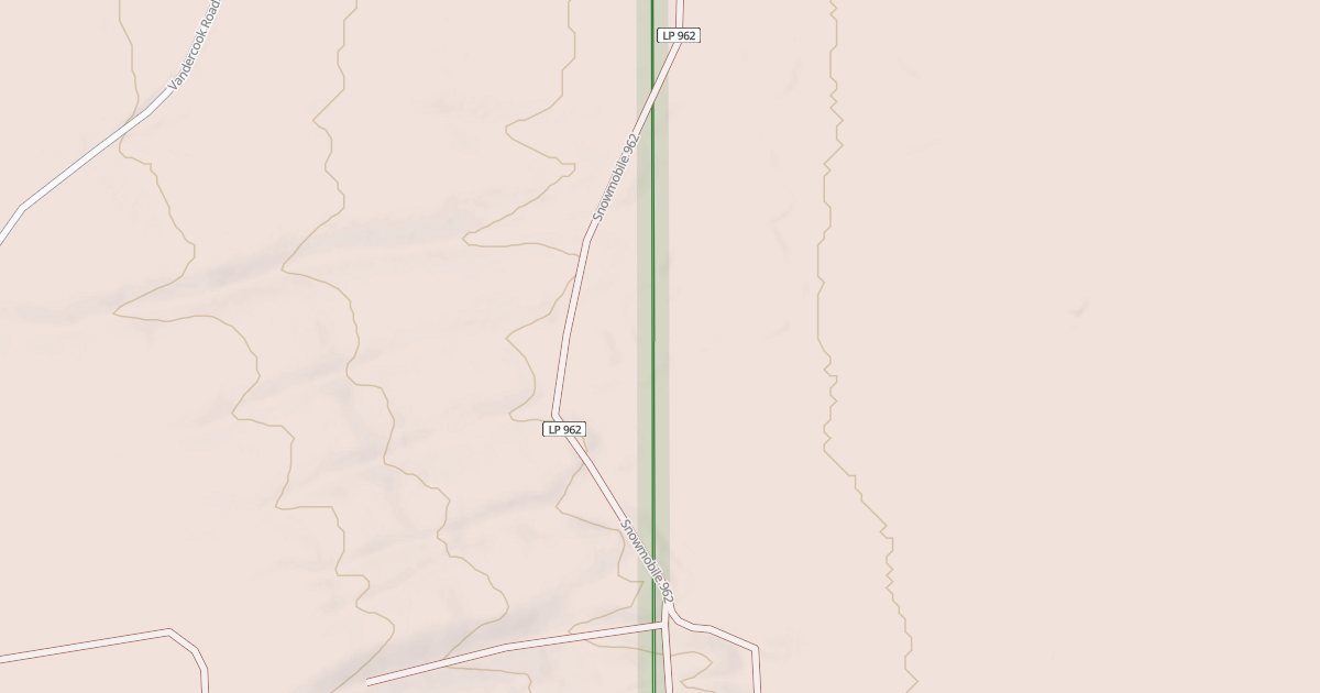 Map preview of Alcona Smt Turkey Ft Dnr962