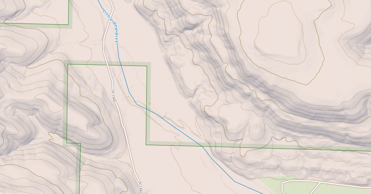 Map preview of USFS Motor Vehicle Use Map Roads {FC7D1245-E696-420F-AF6B-8F71AEF2381F}