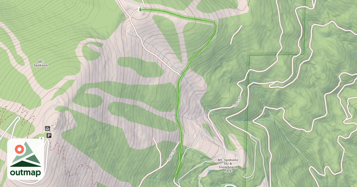Map of Cat Track