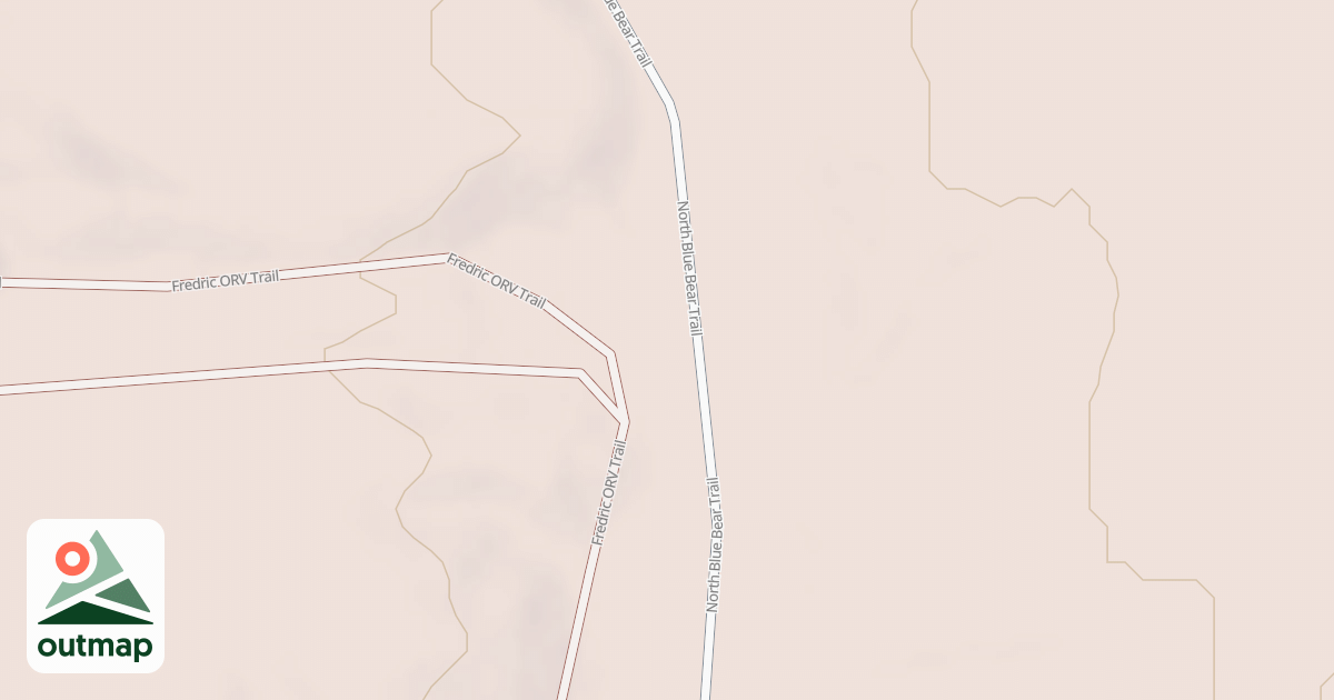 Map of Frederic Route