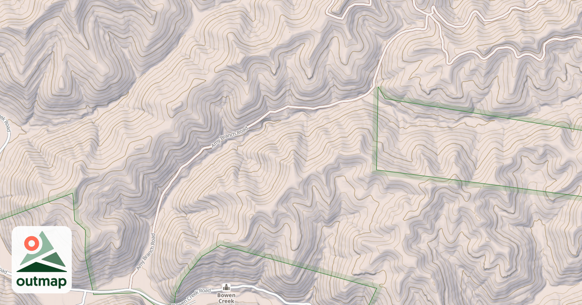 Map of AMY BRANCH