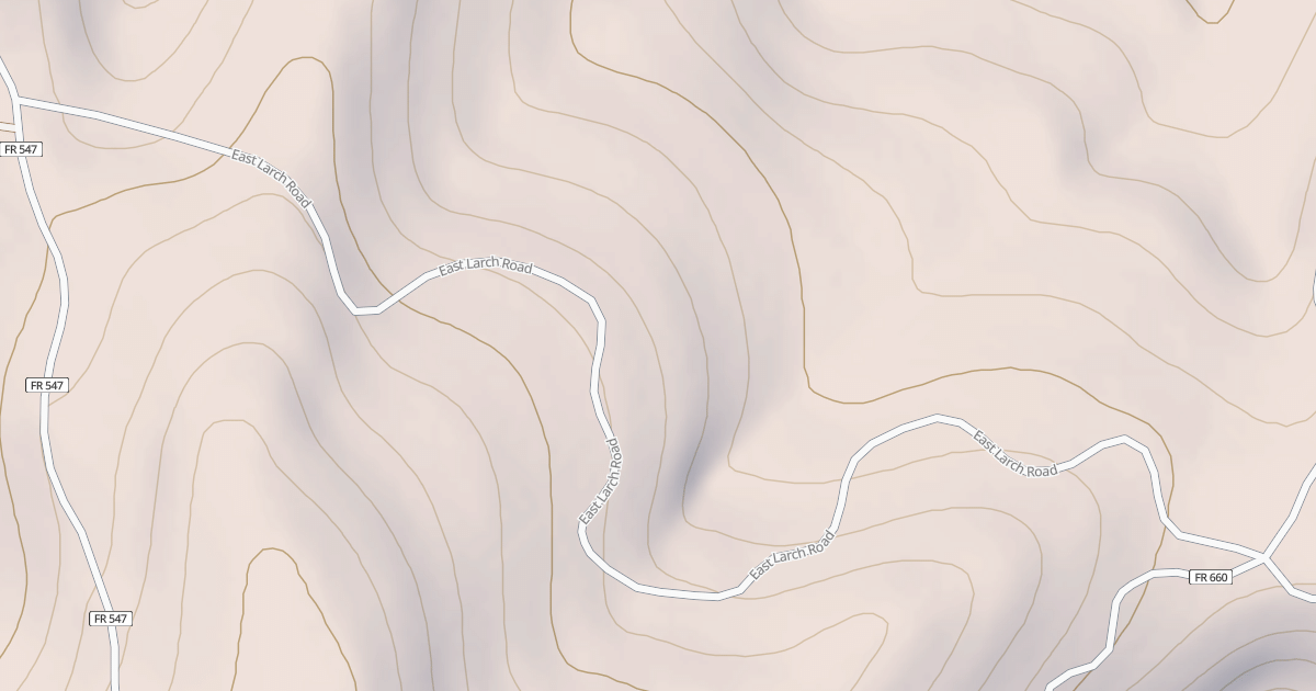 Map preview of EAST LARCH