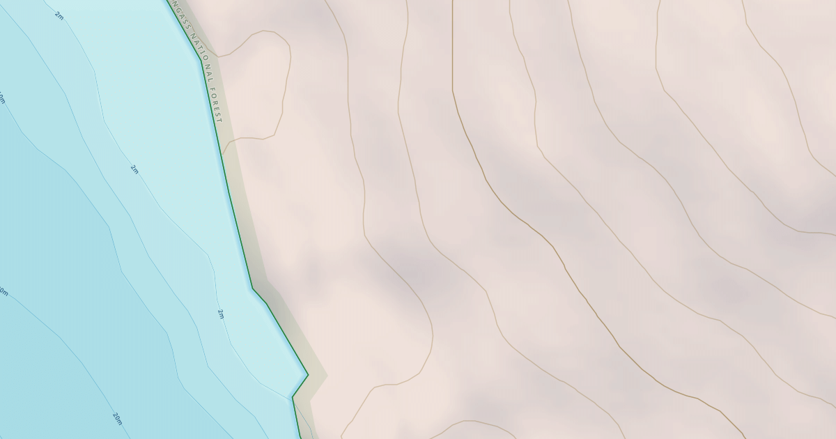 Map preview of Kizhuchia Creek Road