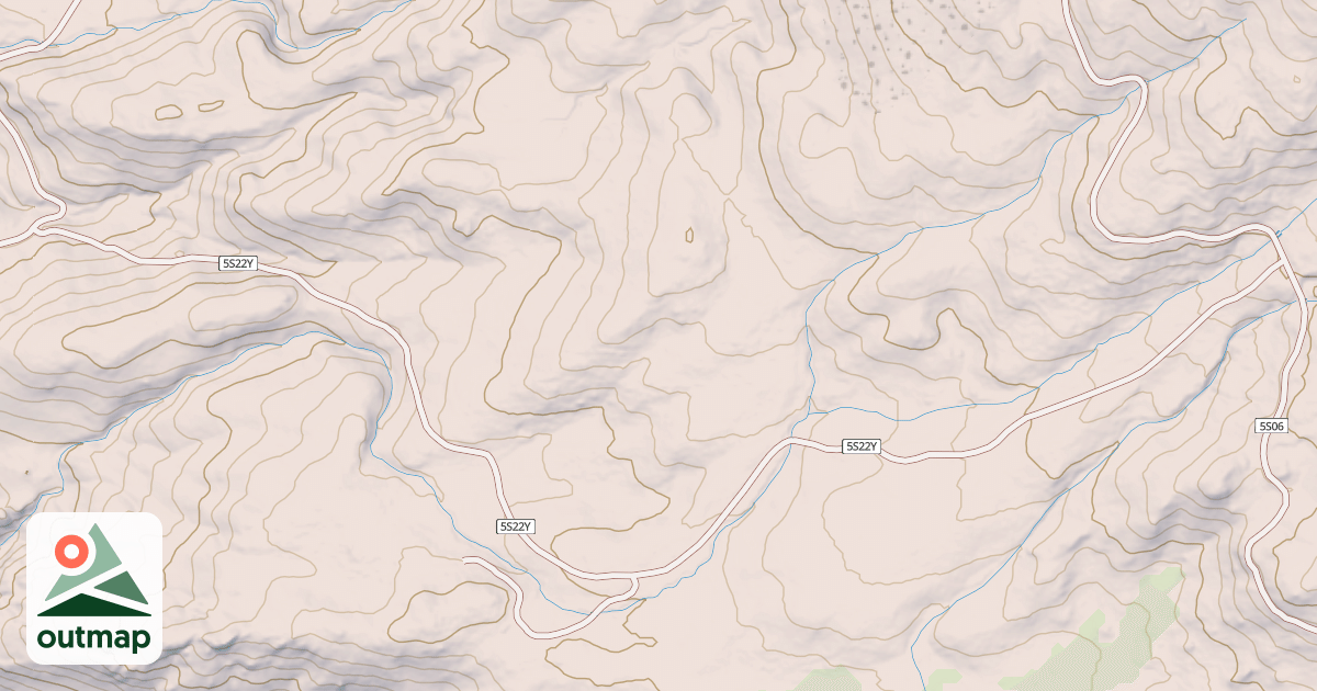 Map of BIG CHIEF ROAD