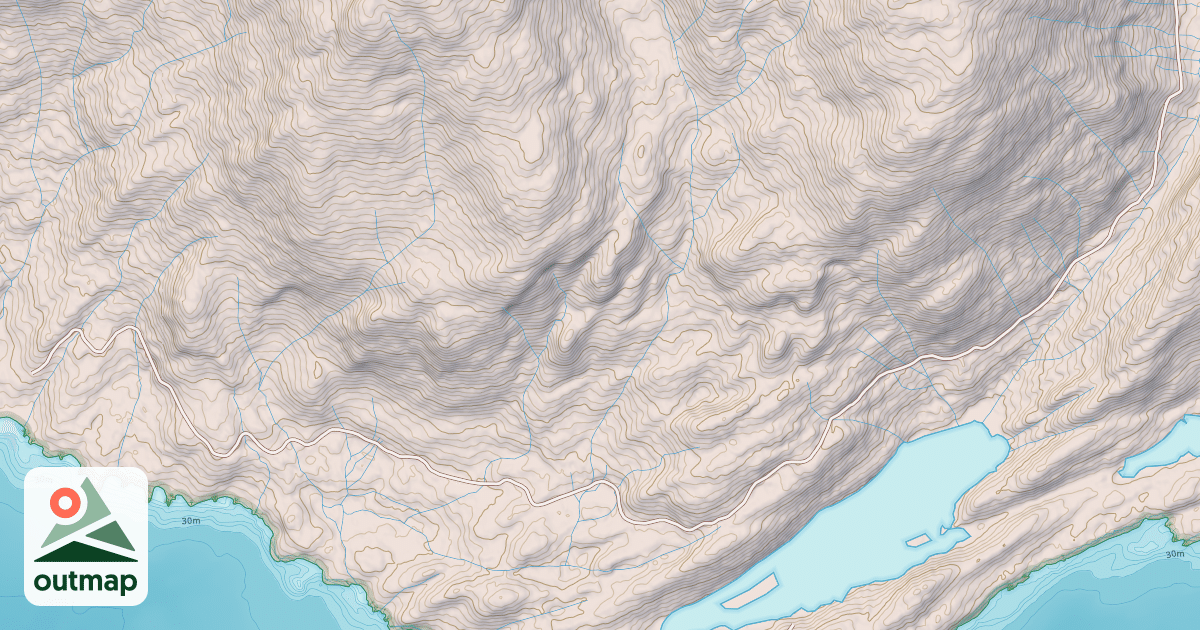 Map of CHIN POINT