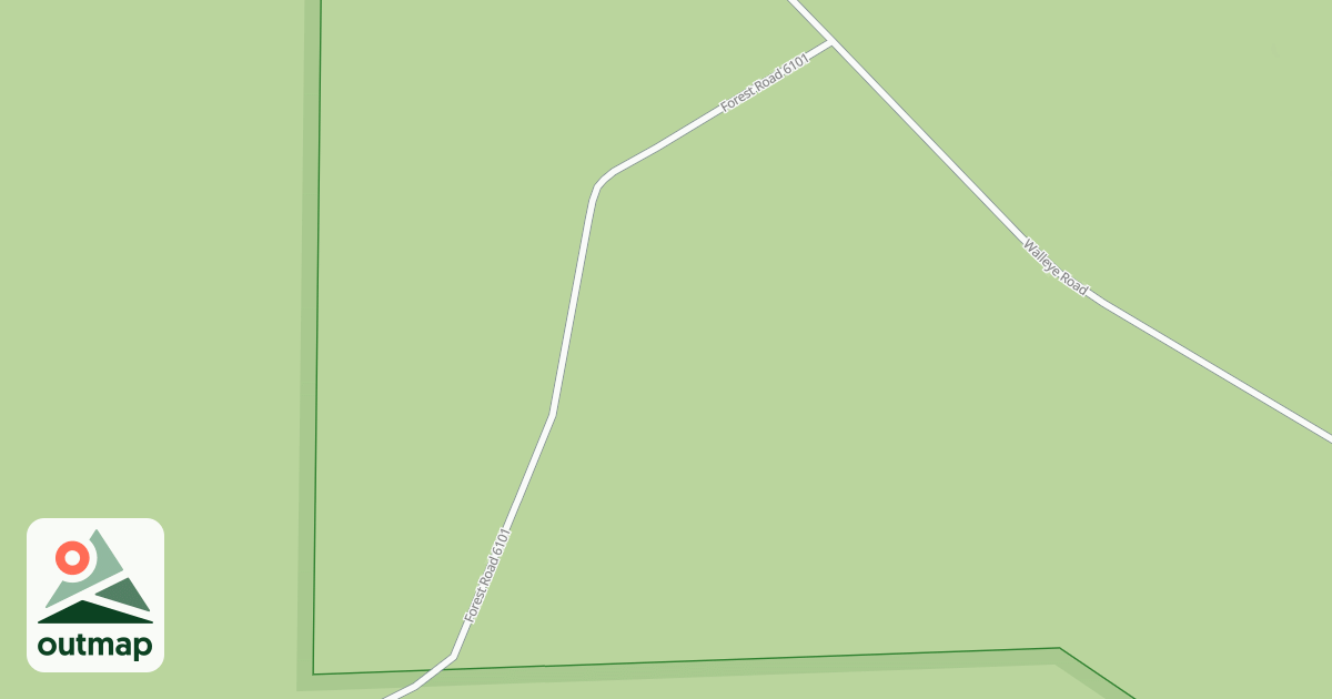 Map of ROAD 6101