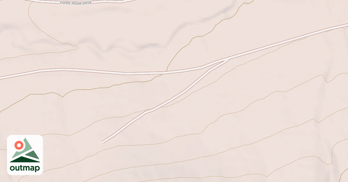 Map of USFS Motor Vehicle Use Map Roads {D1978FA9-5DE8-4D98-AEE4-F02EAE67FE0C}
