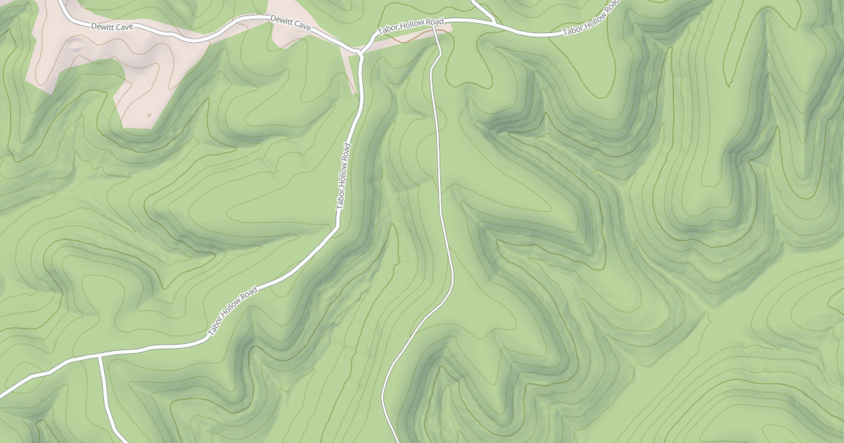 Map preview of TABOR HOLLOW