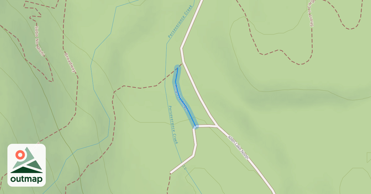 Map of Angie's Angel