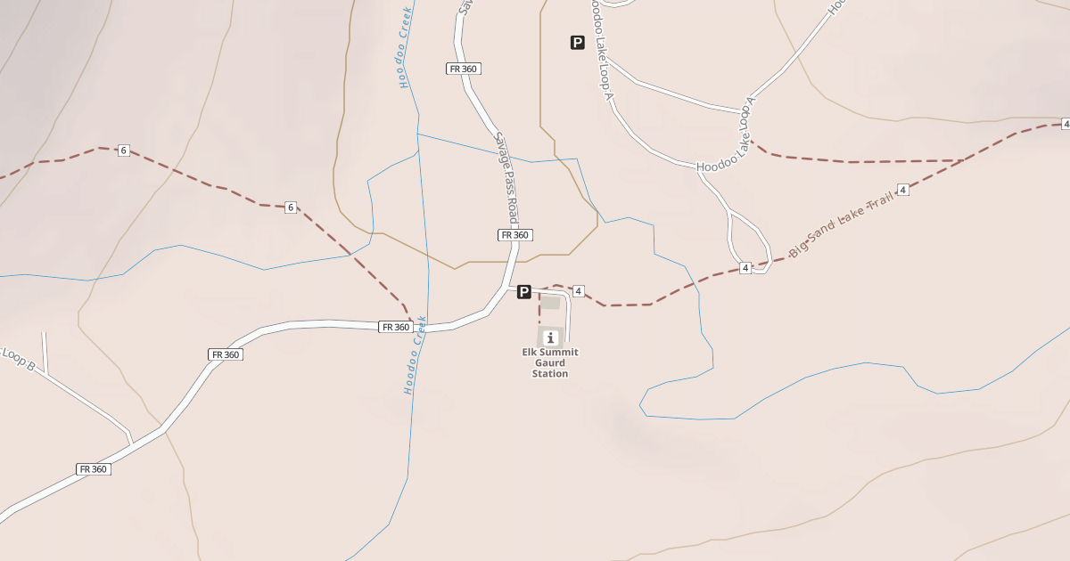 Map preview of ELK SUMMIT STATION