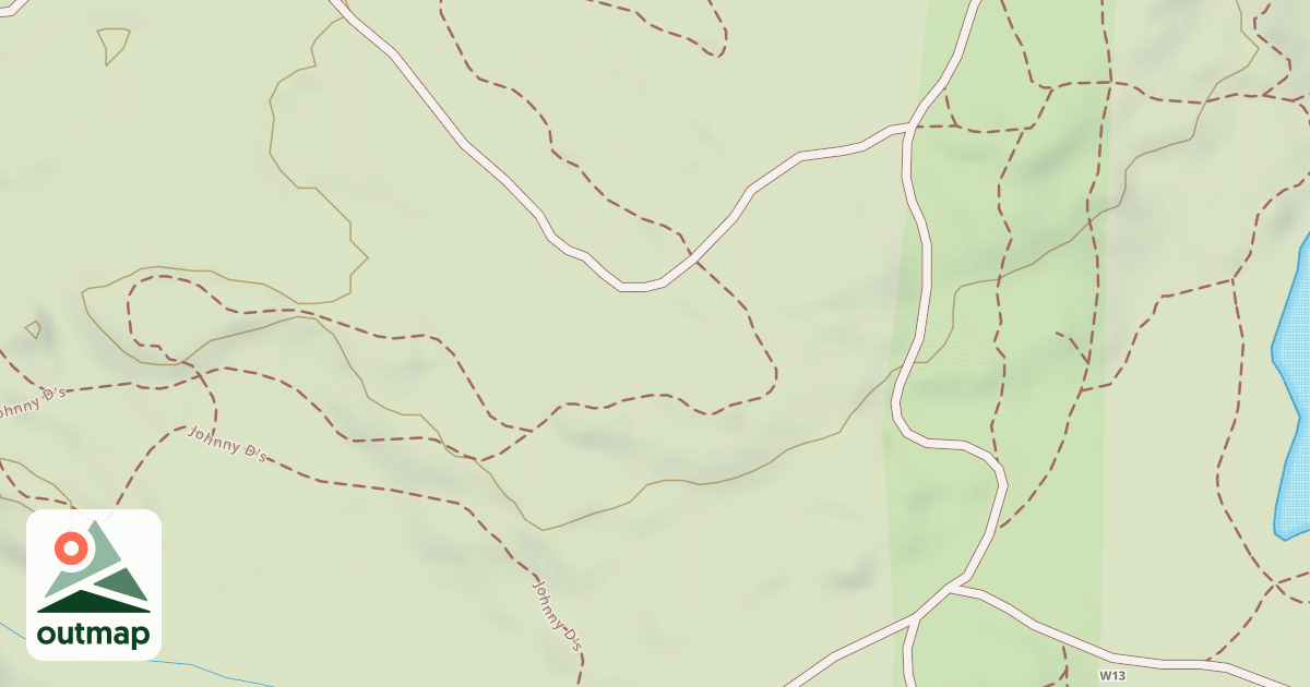 Map of USGS National Digital Trails bdb2c67e-55ae-4b74-ad4b-5b40a1f87676