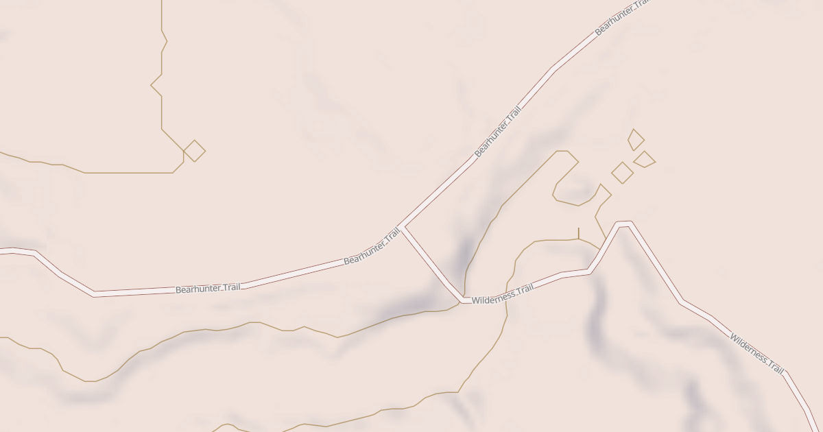 Map preview of Straight Arrows Trail