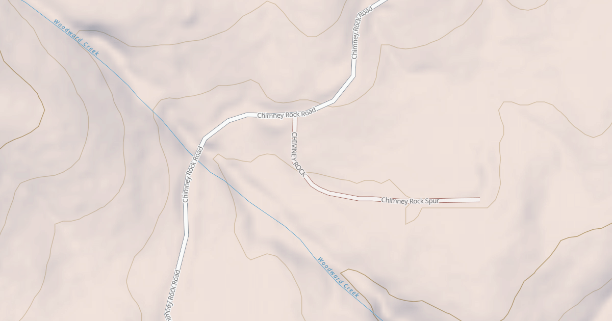 Map preview of CHIMNEY ROCK