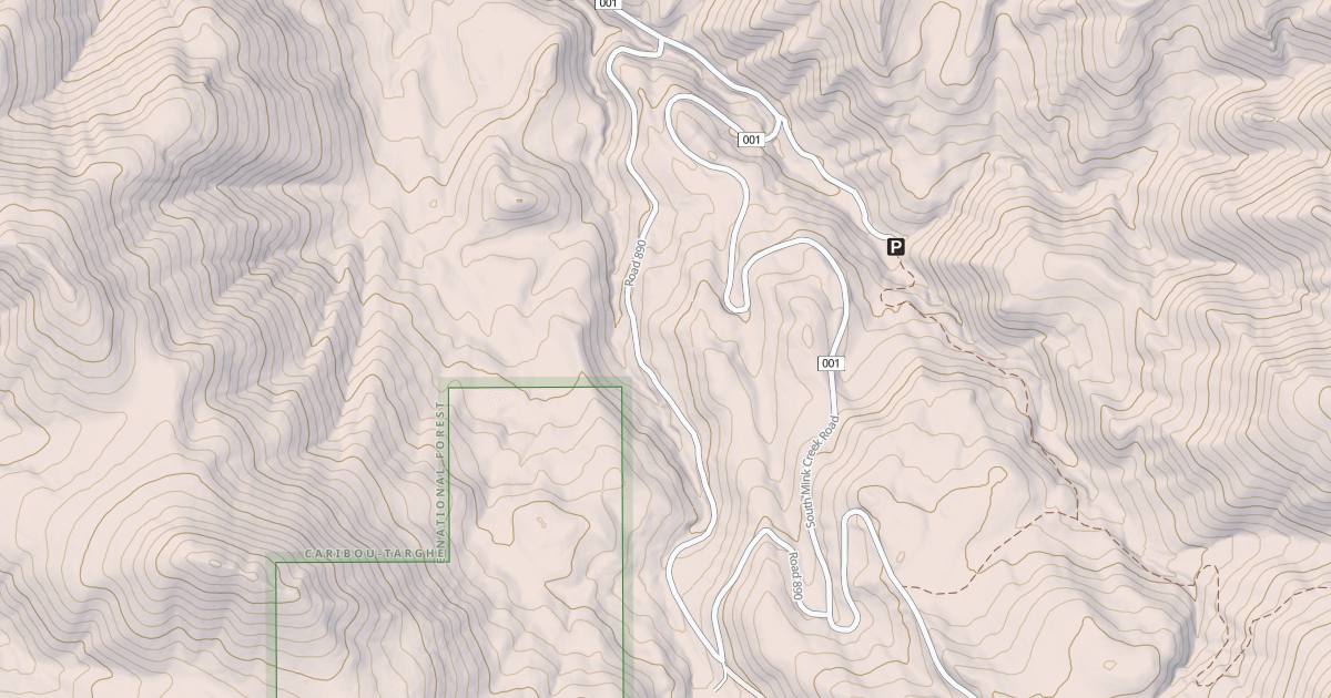 Map preview of LOWER TENDOY