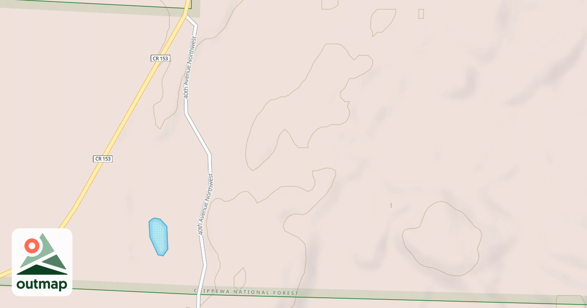 Map of 40TH AVE. NORTHWEST